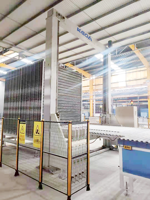 Sistema de almacenamiento AGV