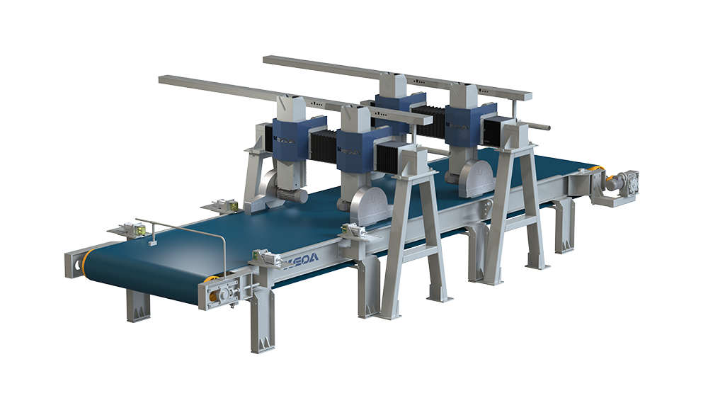 Máquina de corte longitudinal
