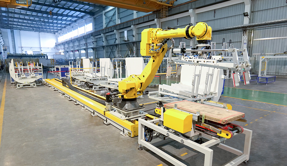 Máquina paletizadora