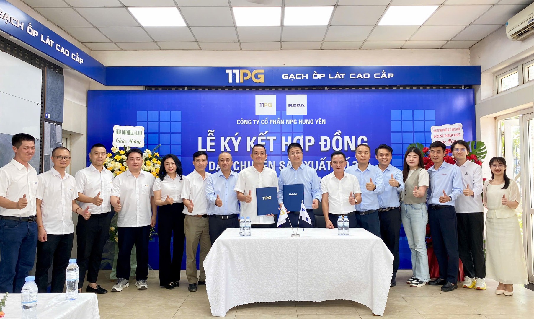 NPG se Asocia con KEDA para un Nuevo Proyecto Llave en Mano de Producción de Baldosas